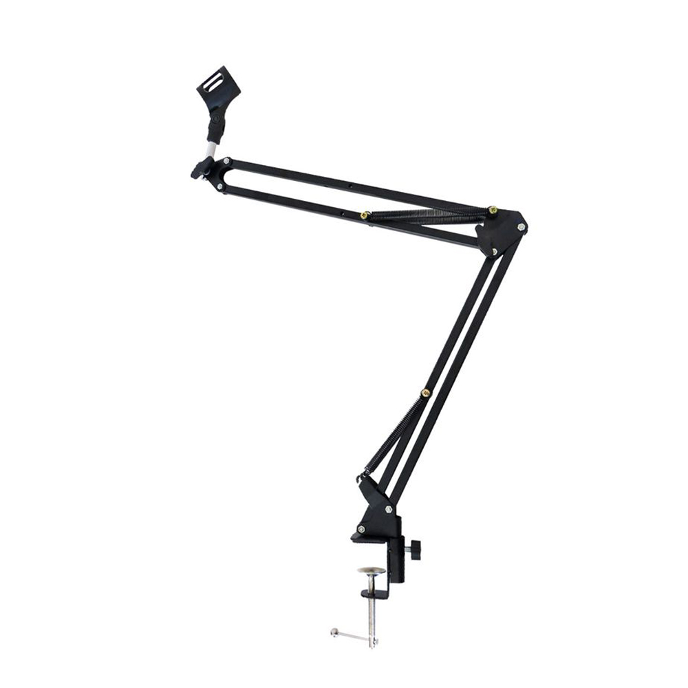 Microphone Arm Boom - Składany metalowy wysuwany wspornik stojaka na