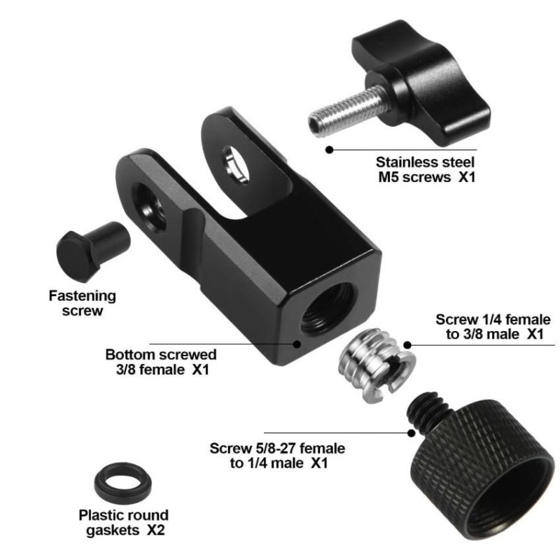 Adapter mikrofonowy DT76 3/8 c – Microphone Arm Boom recenzja i cena