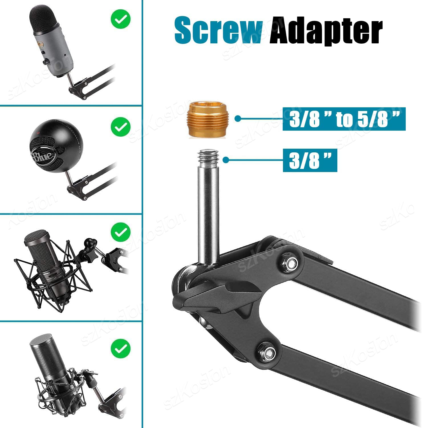 Ramię przegubowe stojak mikrof – Microphone Arm Boom recenzja i cena