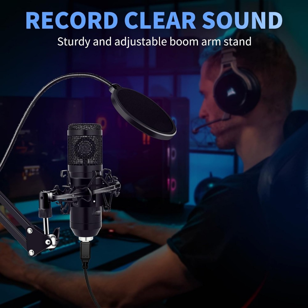 Zestaw mikrofonu pojemnościowe – Microphone Arm Boom recenzja i cena