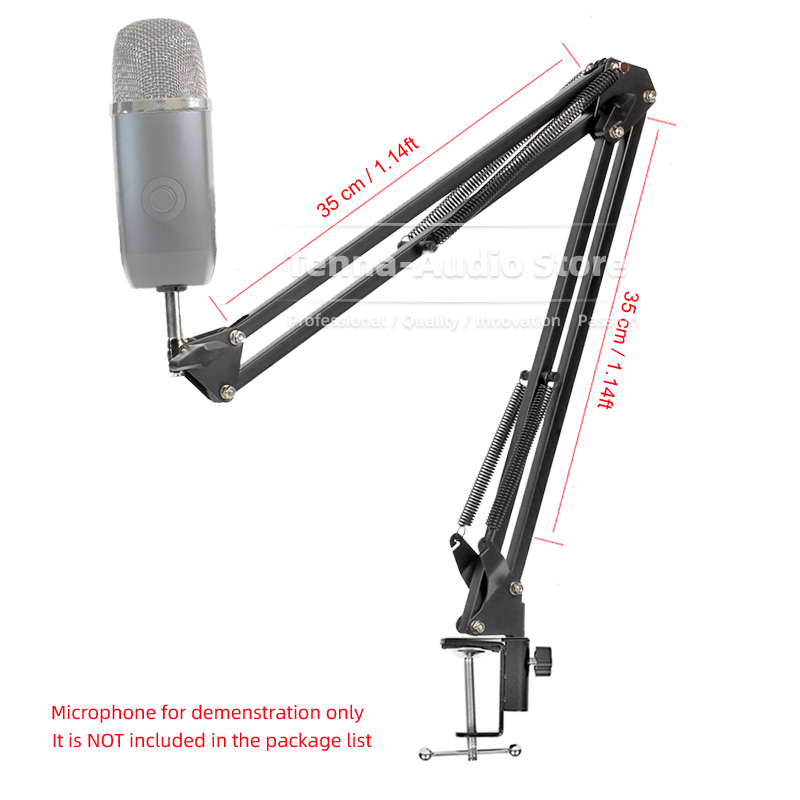 Pulpit zacisk zawieszenie Mic  – Microphone Arm Boom recenzja i cena