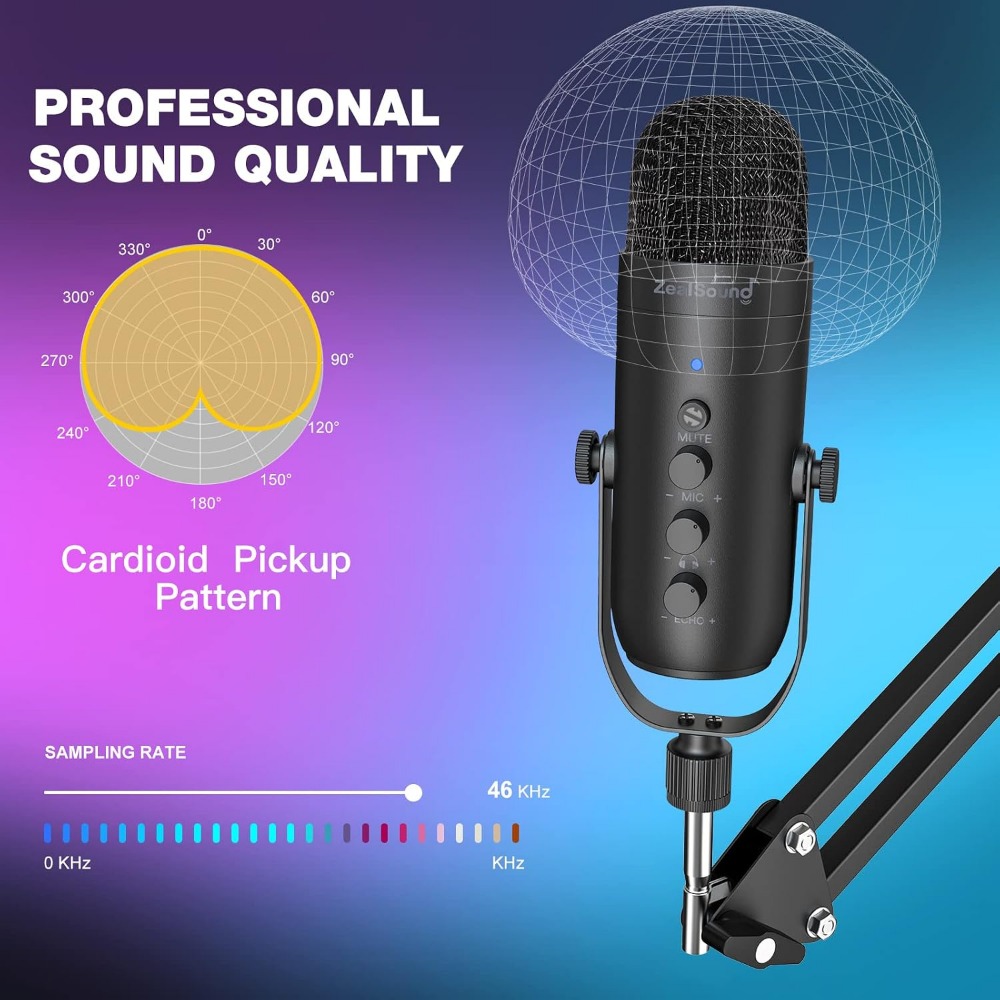 Mikrofon z redukcją szumów, z  – Microphone Arm Boom recenzja i cena